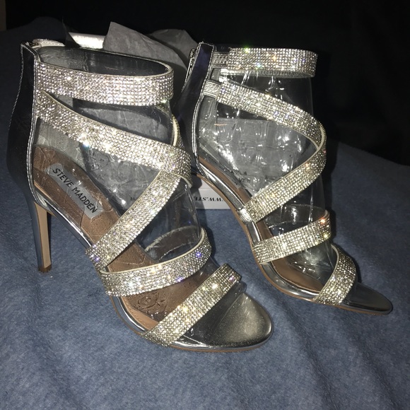 Steve Madden rhinestone shoes - Picture 2 of 2